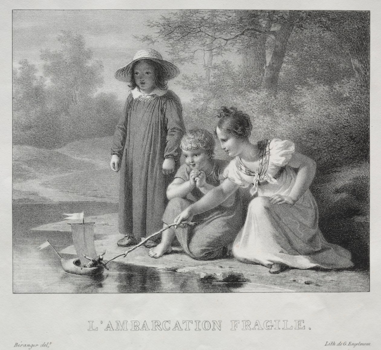 Embarcación frágil de Antoine Beranger