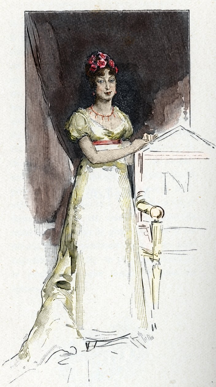 Retrato de la emperatriz María Luisa de Austria (Marie-Louise) de Antoine Calbet