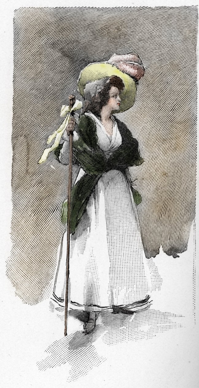 Retrato de la cantante italiana Giuseppina Grassini (1773-1850) de Antoine Calbet