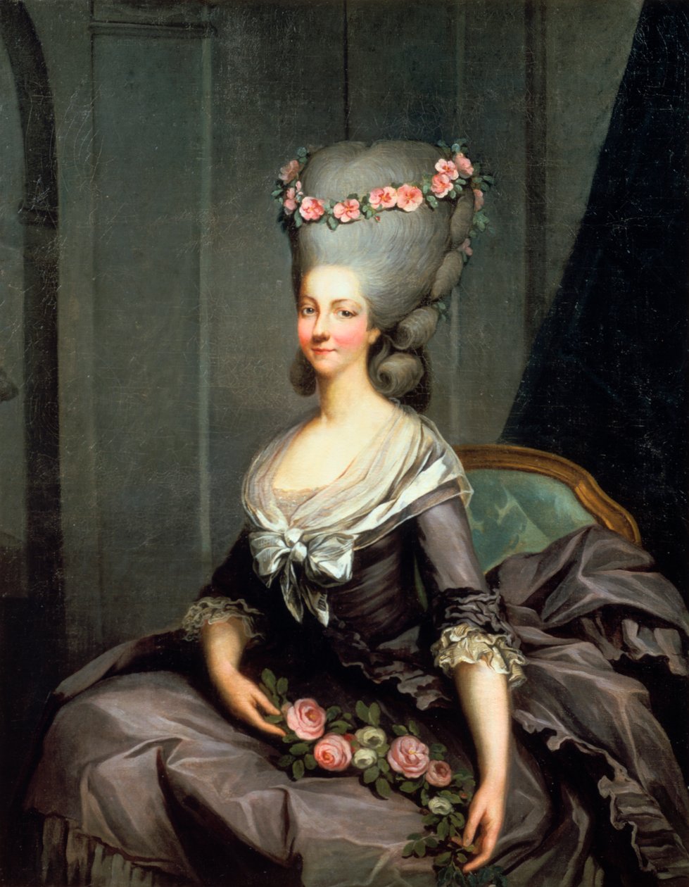 La Princesa Lamballe, finales del siglo XVIII de Antoine Callet