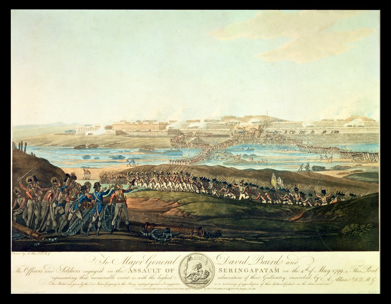 La captura de Seringapatam en 1799, 1801 de Antoine Cardon