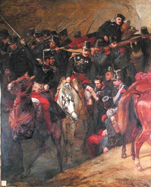 El ataque a Muzayah de Antoine Charles Horace Vernet