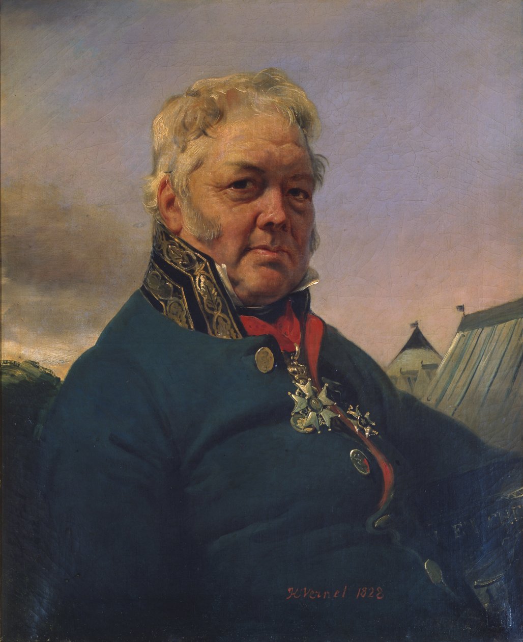 Barón René Nicolas Dufriche-Desgenettes (1762-1837) 1822 de Antoine Charles Horace Vernet
