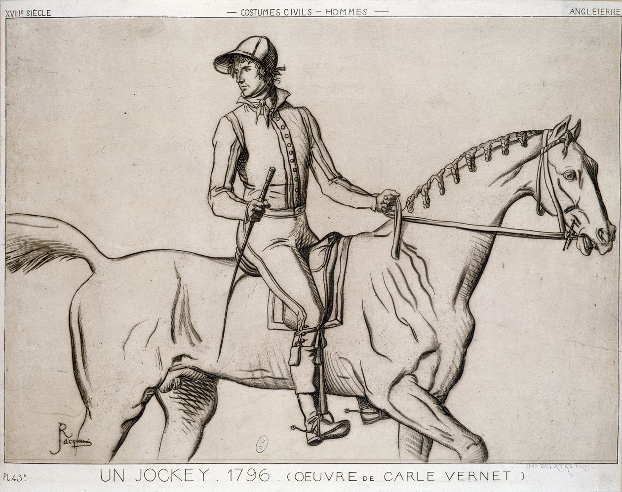 Jinete de Antoine Charles Horace Vernet