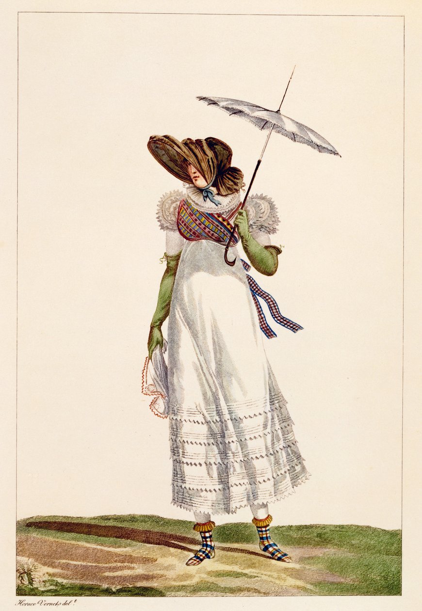 Vestido de verano para damas, 1779 de Antoine Charles Horace Vernet