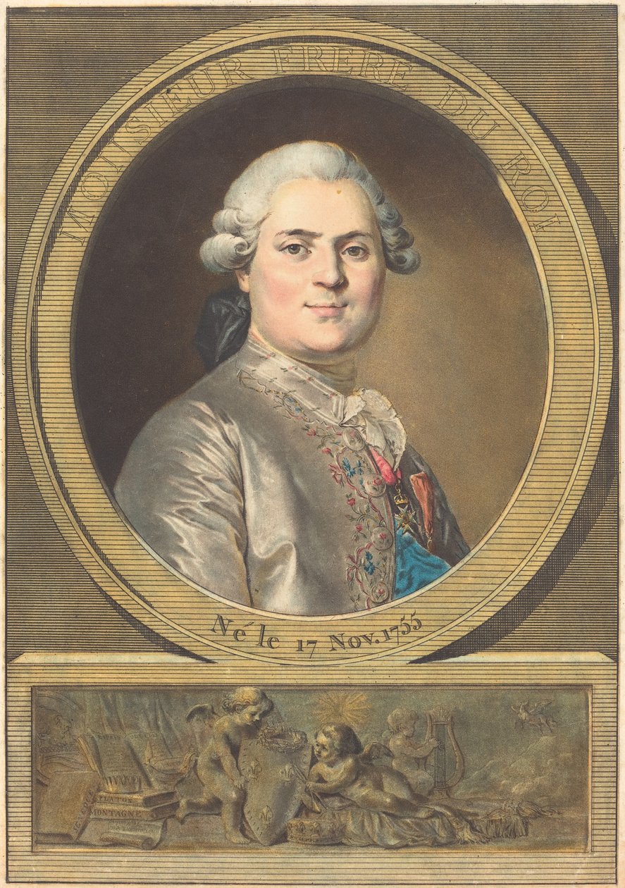 El hermano del rey de Antoine François Sergent after Joseph Siffred Duplessis