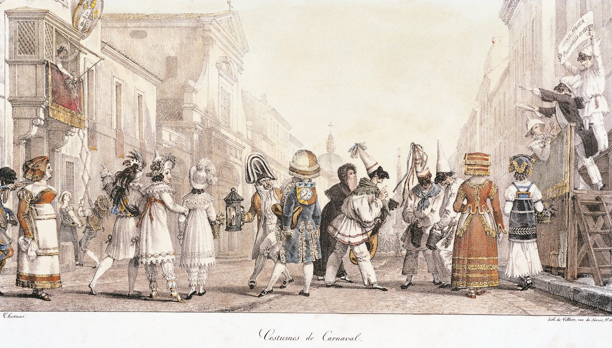 Disfraces de carnaval de Antoine Jean Baptiste Thomas