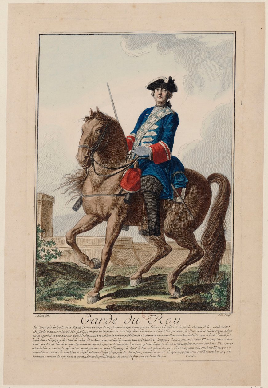 Guardia del rey de Antoine Jean De Fehrt