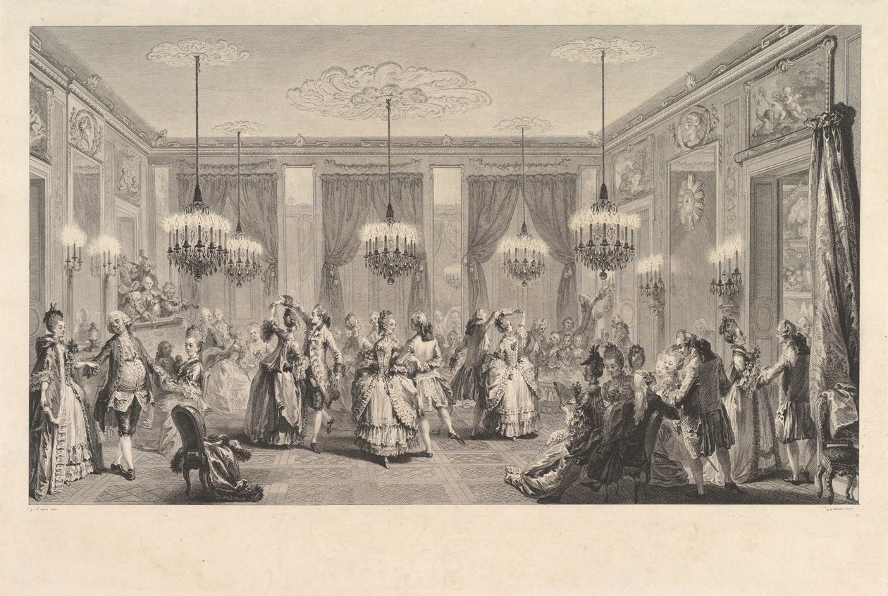 Le Bal Paré de Antoine Jean Duclos