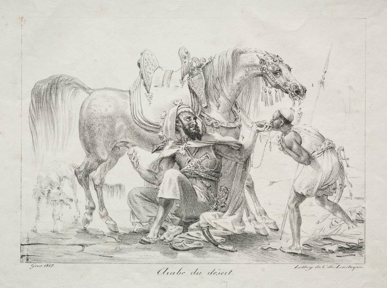 Árabe del Desierto de Antoine Jean Gros