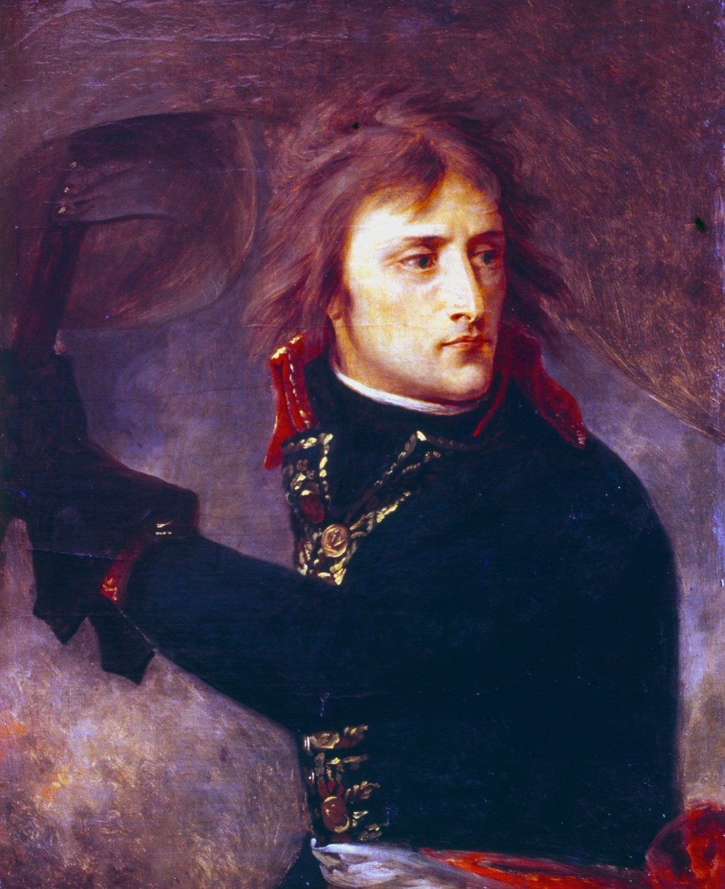Bonaparte en el Puente de Arcole, 1796 de Antoine Jean Gros