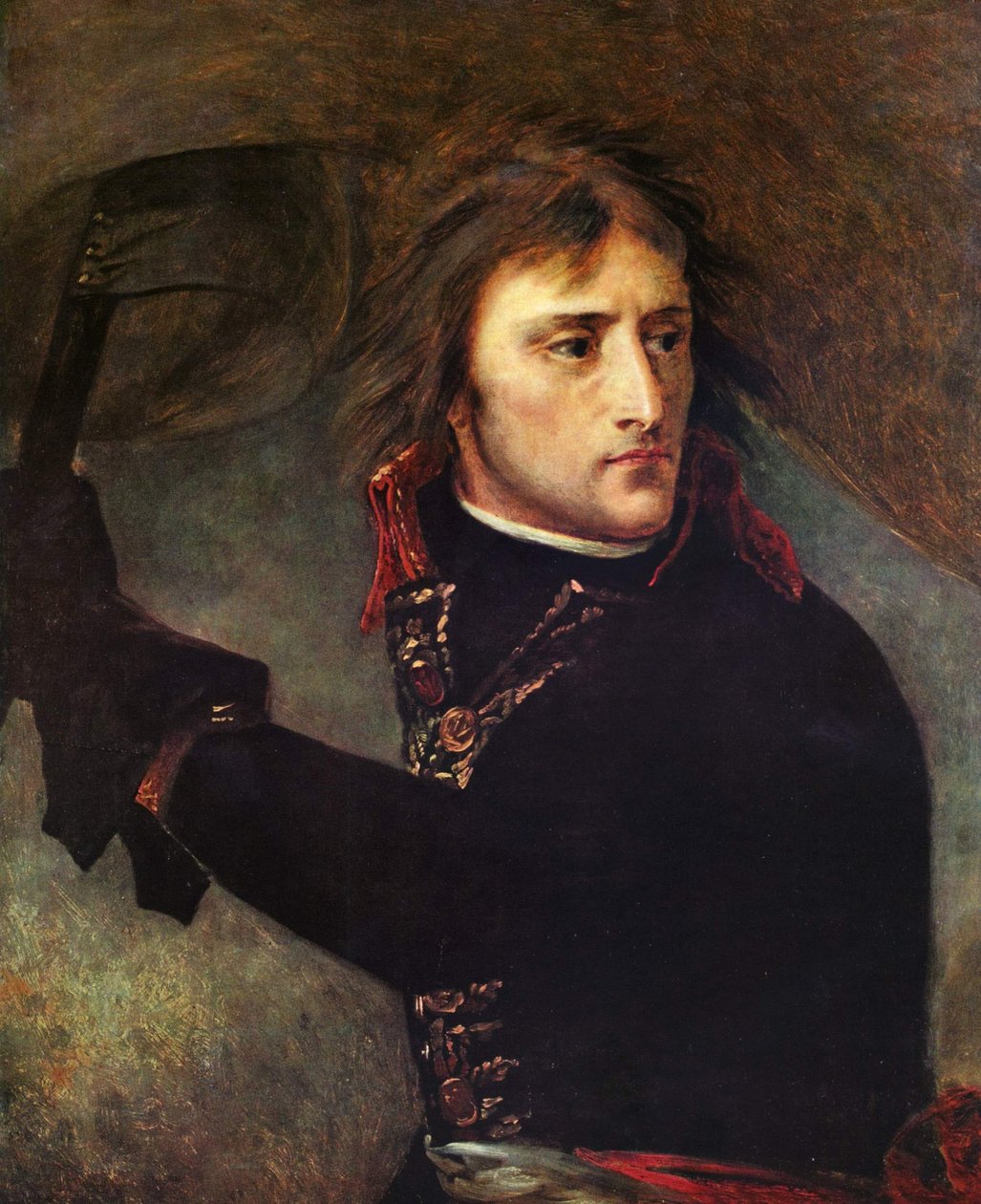 En francés:  Bonaparte au pont d