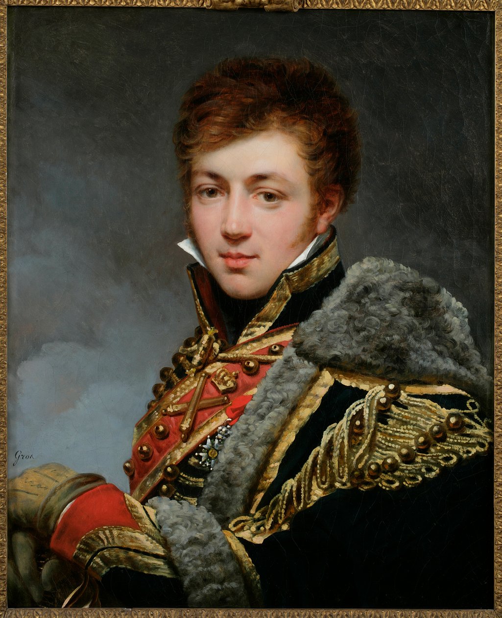 Francés: Portrait du comte Honoré de La Riboisière (1788-1868) de Antoine Jean Gros