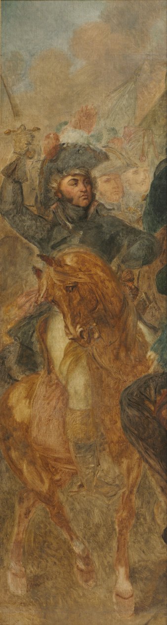 General Jean-Baptiste Kléber (Boceto de "La batalla de las pirámides") de Antoine Jean Gros