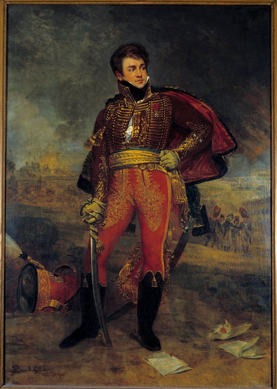 Retrato del General Conde François Fournier Sarlovèze (1773-1827) de Antoine Jean Gros