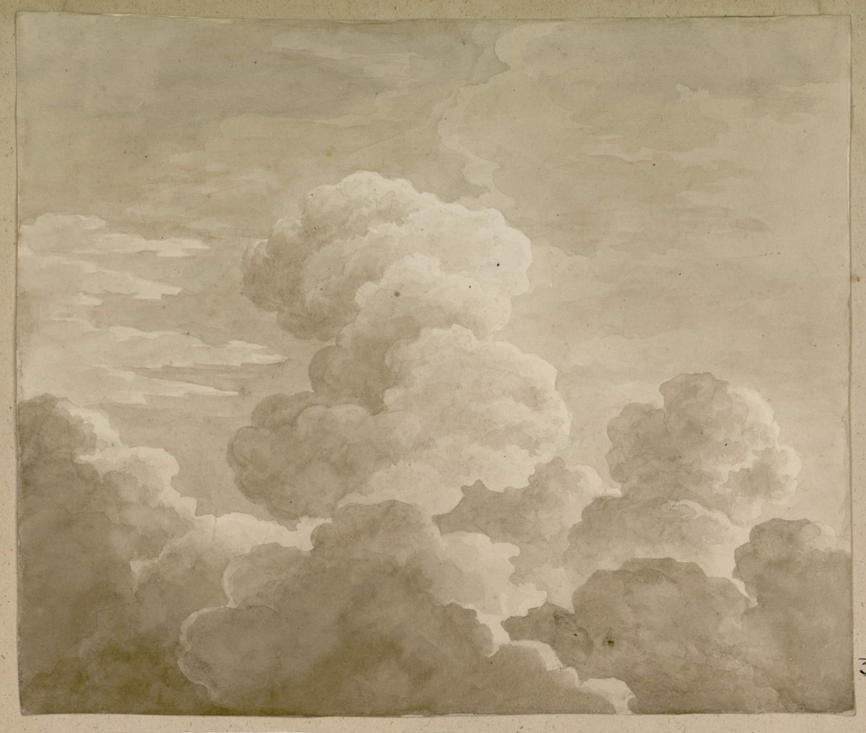 Estudio de nubes de Antoine-Laurent Castellan