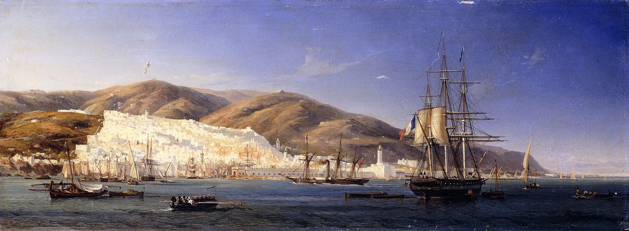 Puerto de Argelia de Antoine Leon Morel Fatio
