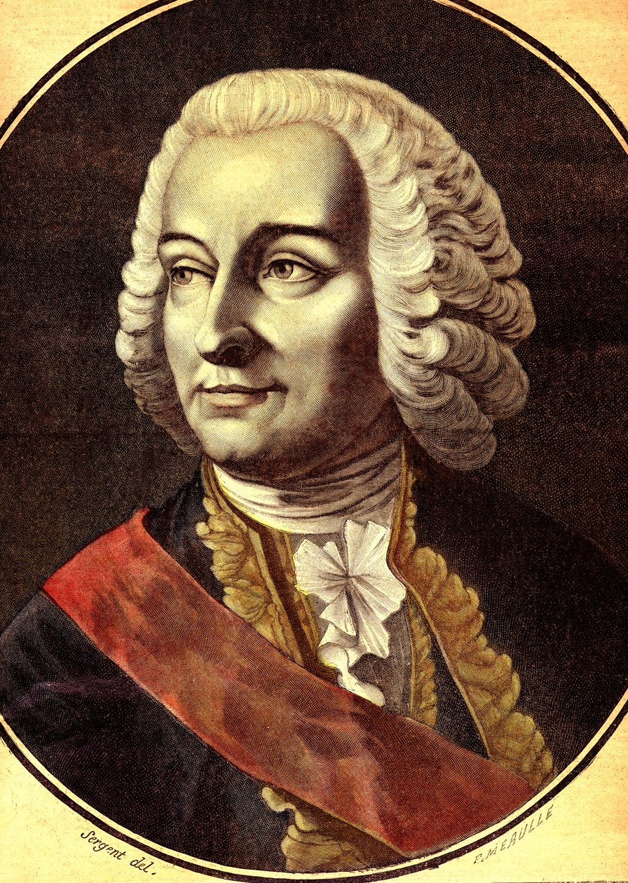 Joseph François,marqués de DUPLEIX (grabado) de Antoine Louis Francois (after) Sergent Marceau