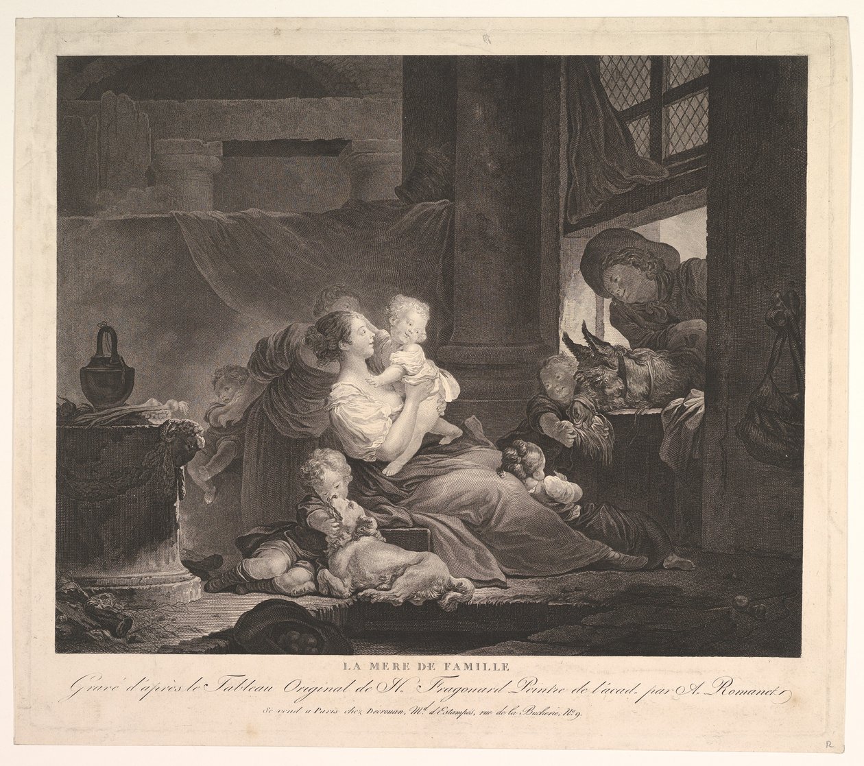 La Madre de Familia de Antoine Louis Romanet
