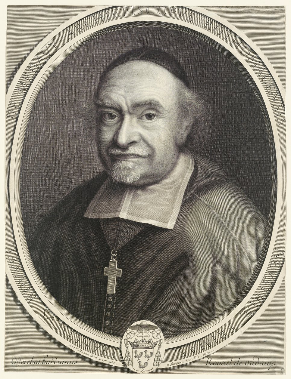 François Rouxel de Medavy, arzobispo de Rouen de Antoine Masson