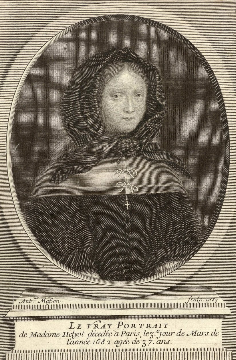 Francés: Portrait de Marie Helyot de Antoine Masson
