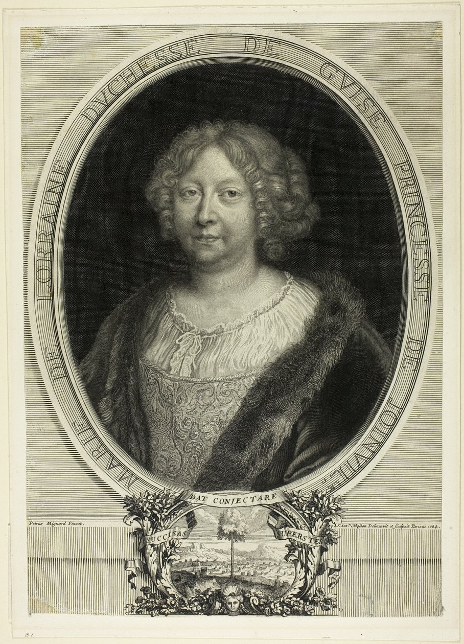 María de Lorena, duquesa de Guisa, princesa de Joinville de Antoine Masson