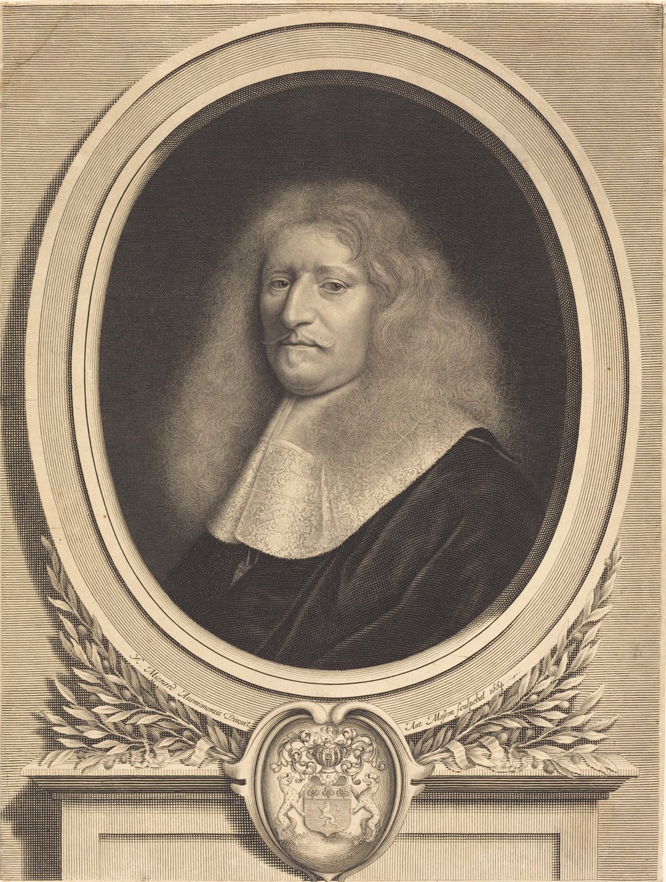 Guillaume de Brisacier de Antoine Masson after Nicolas Mignard