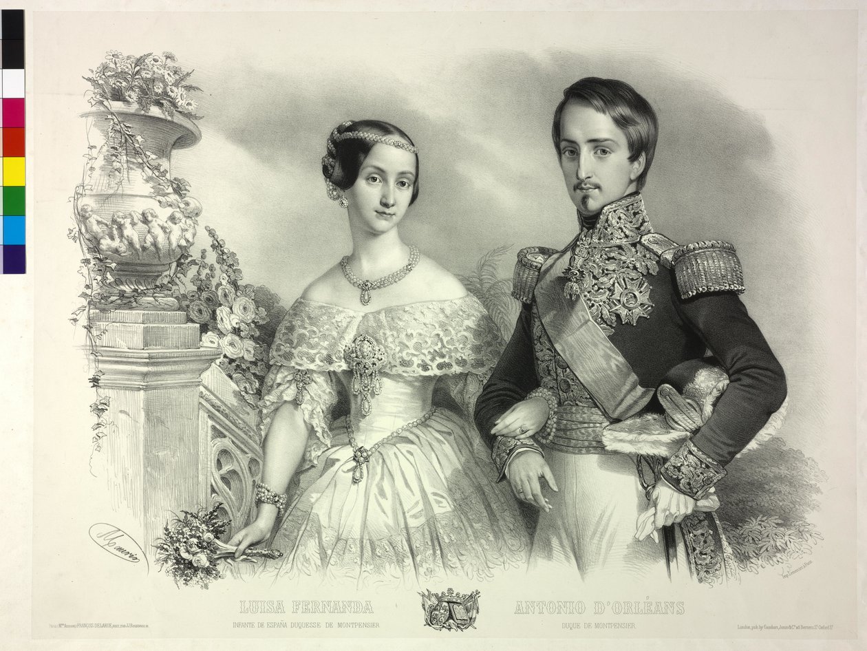 La Infanta de España con su marido Antoine d