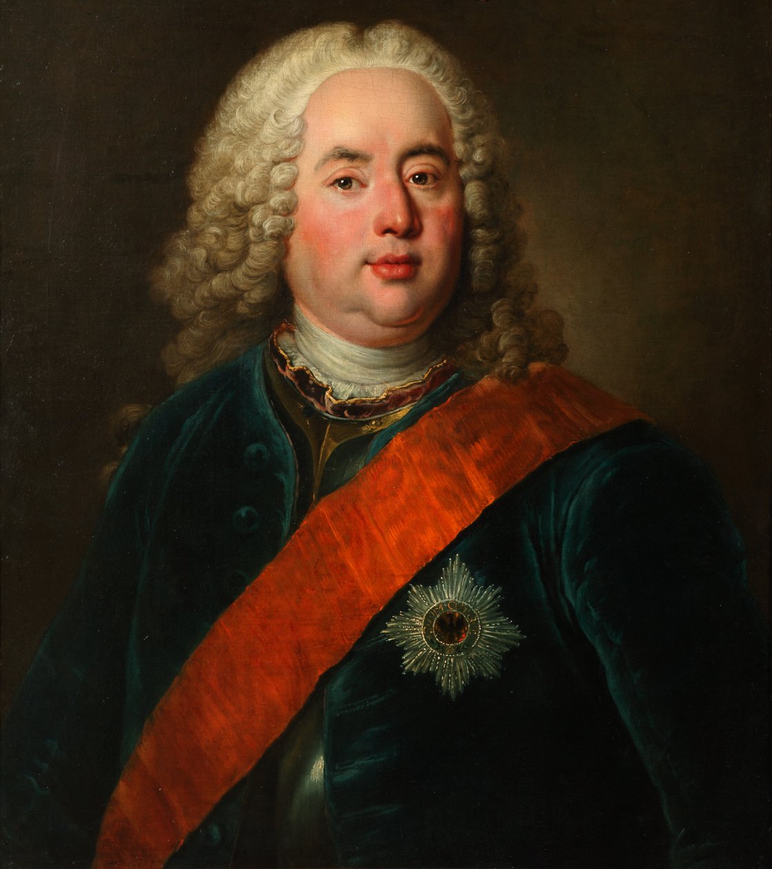 El conde Gustav Adolph Gotter de Antoine Pesne