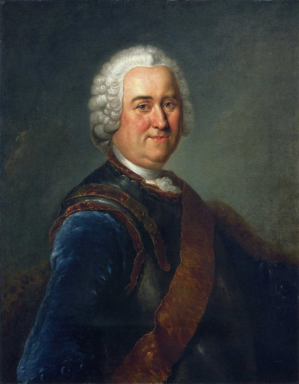 Retrato del Mariscal de Campo James Keith de Antoine Pesne