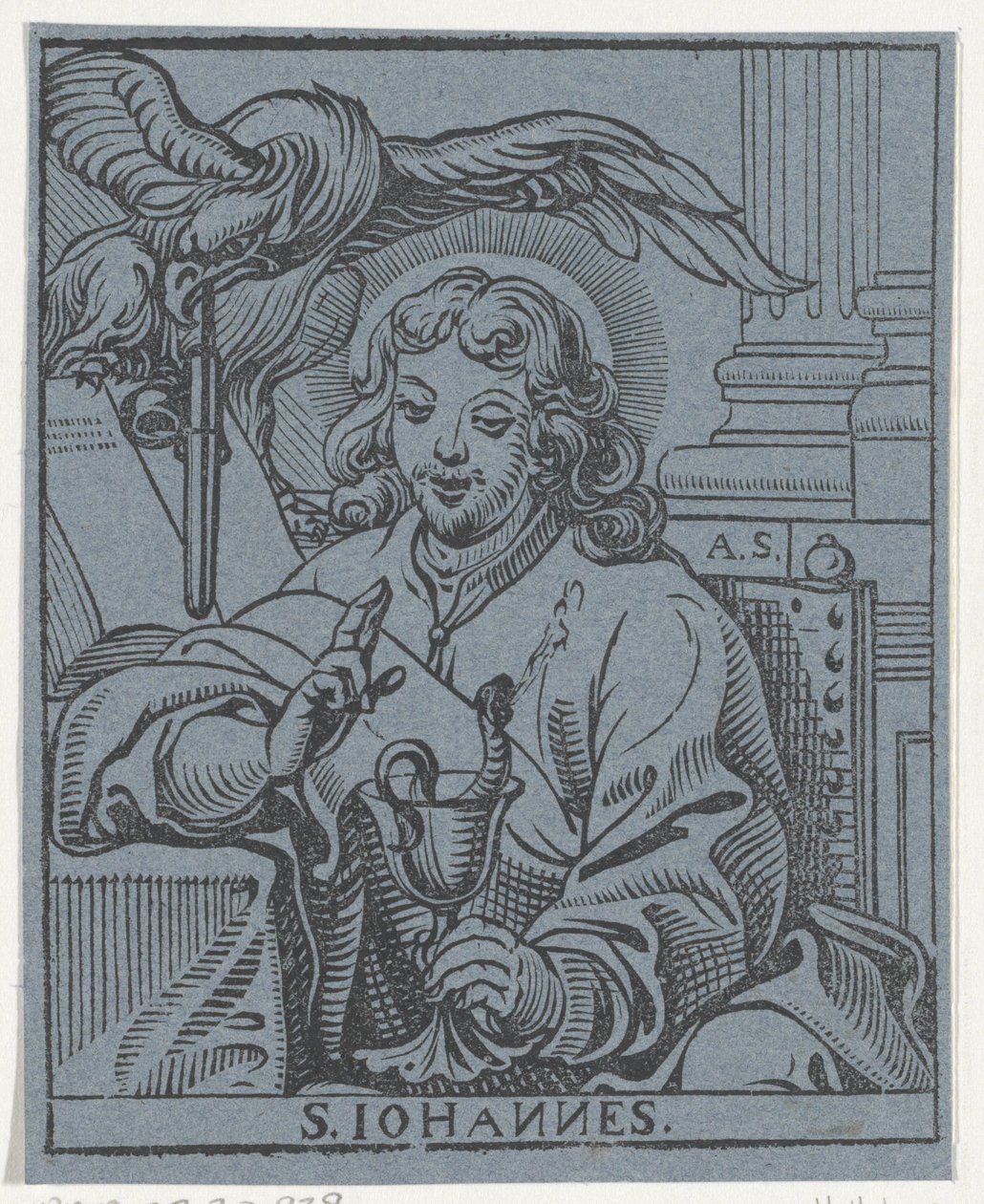 Juan el evangelista Los cuatro evangelistas (título de la serie) de Antoine Sallaert