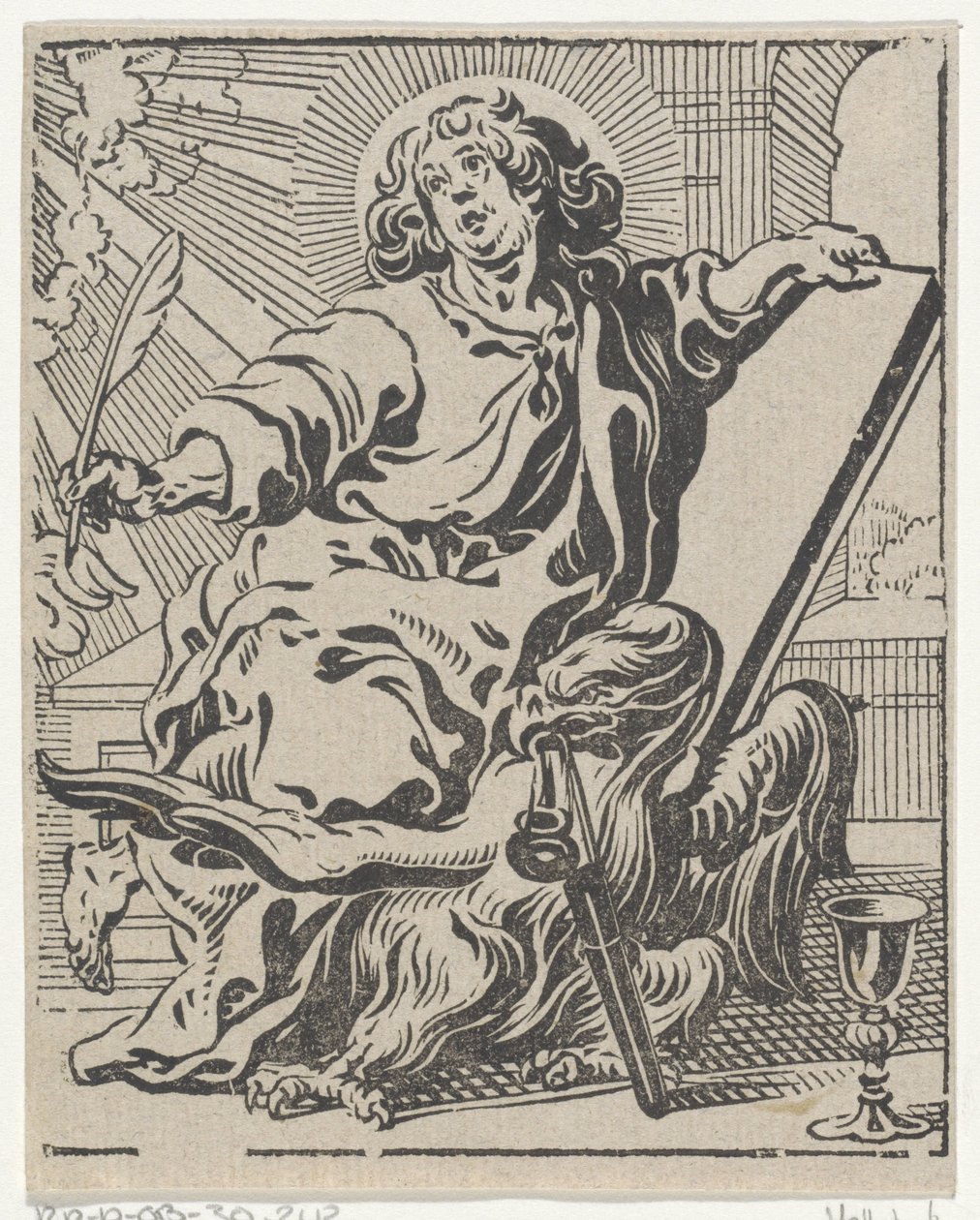 Juan el evangelista Los cuatro evangelistas (título de la serie) de Antoine Sallaert