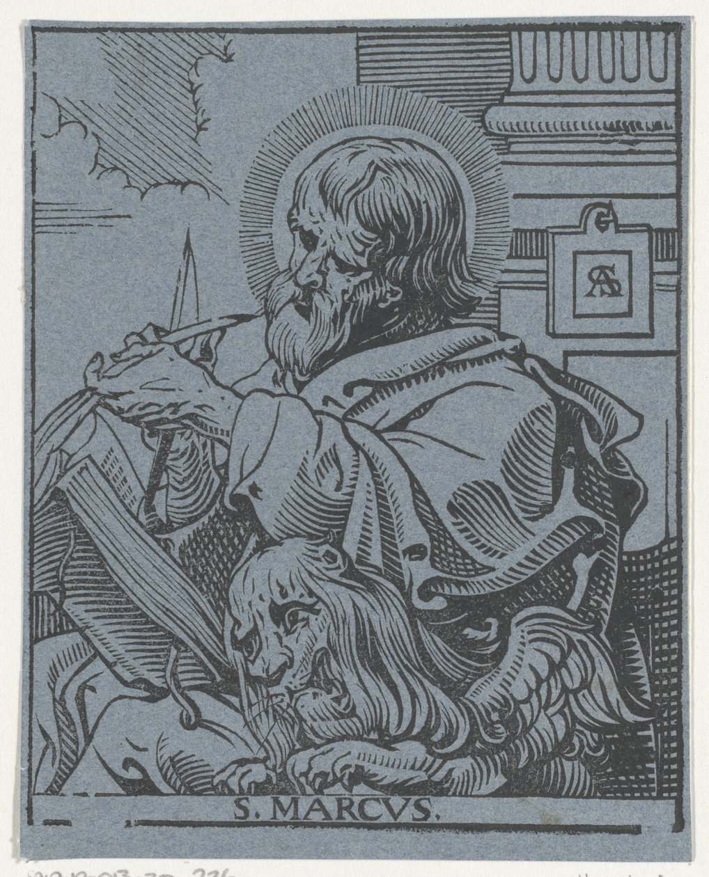 Marcos el evangelista Los cuatro evangelistas (título de la serie) de Antoine Sallaert