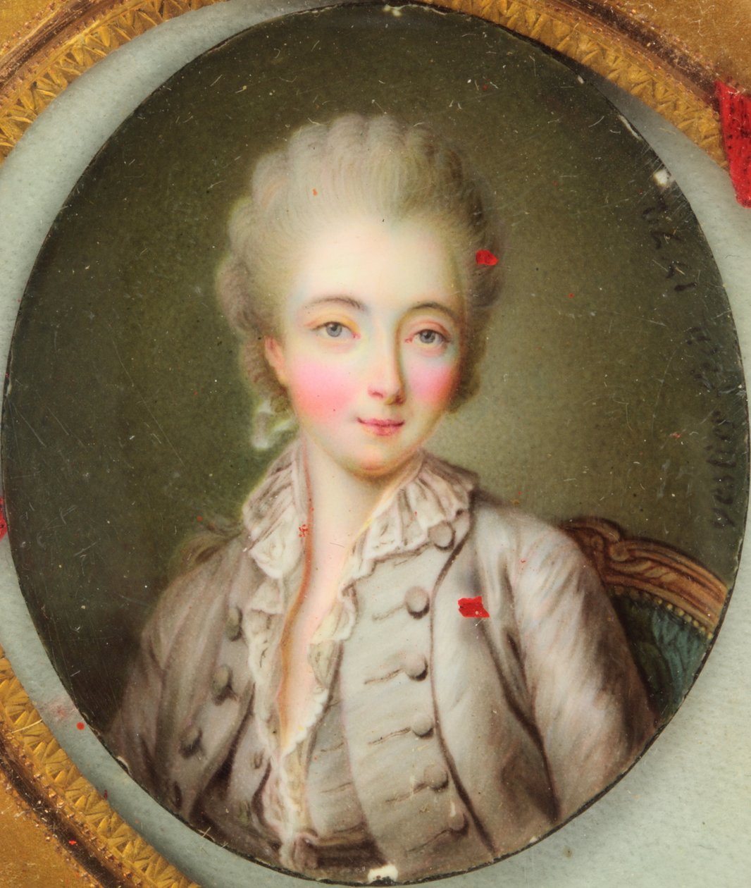 La Condesa du Barry de Antoine Vestier