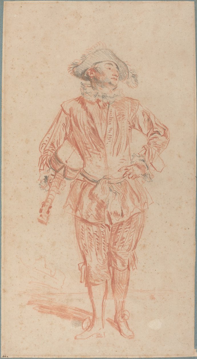 Mezzetin de Antoine Watteau