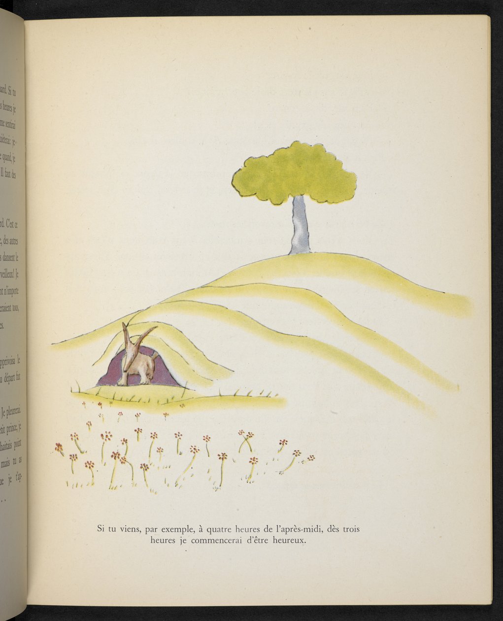 El Zorro, ilustración de "Le Petit Prince", de Antoine de Saint-Exupéry de Antoine de Saint Exupery