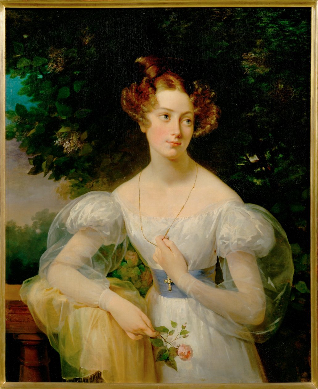 Hortense Ballu, futura Sra. ... de Antoinette Cecile Hortense Lescot Haudebourt