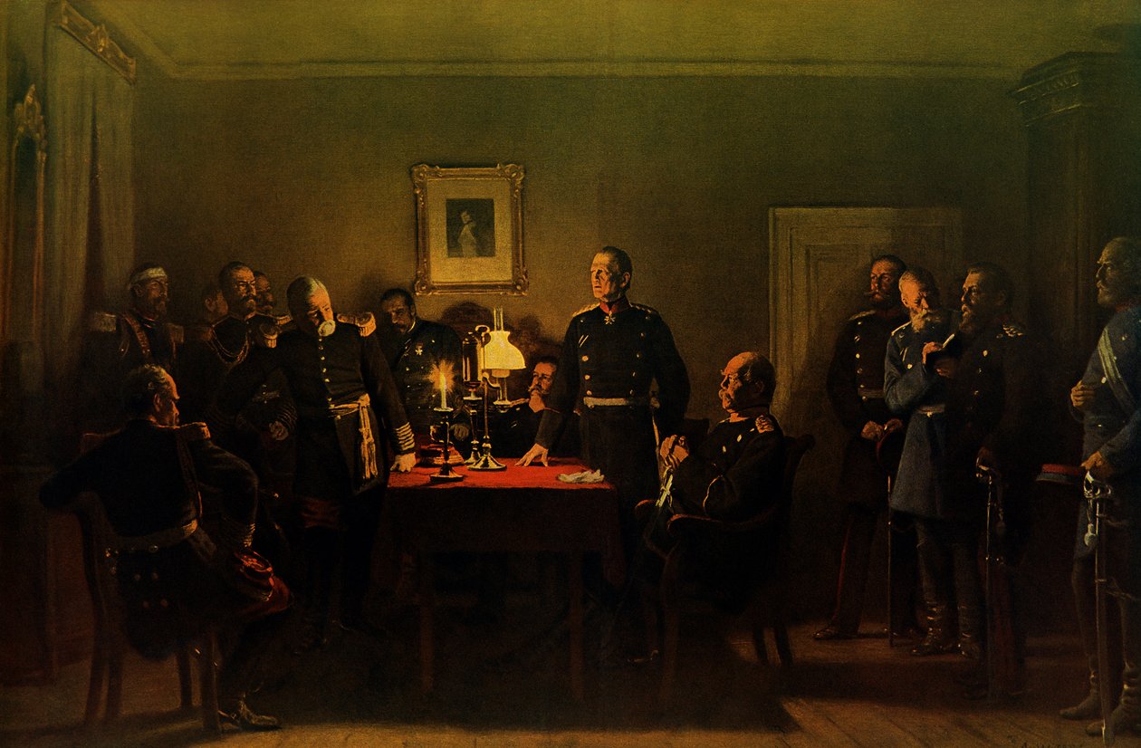 La capitulación de Sedan de Anton Alexander von Werner