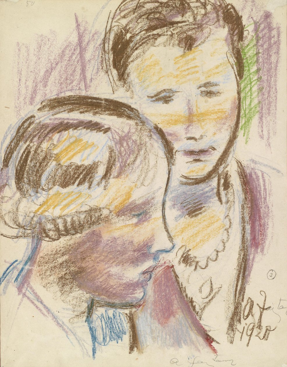 Dos mujeres de Anton Faistauer