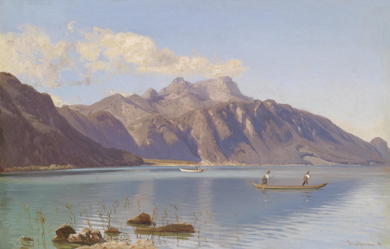 Lago de montaña de Anton Hlavacek