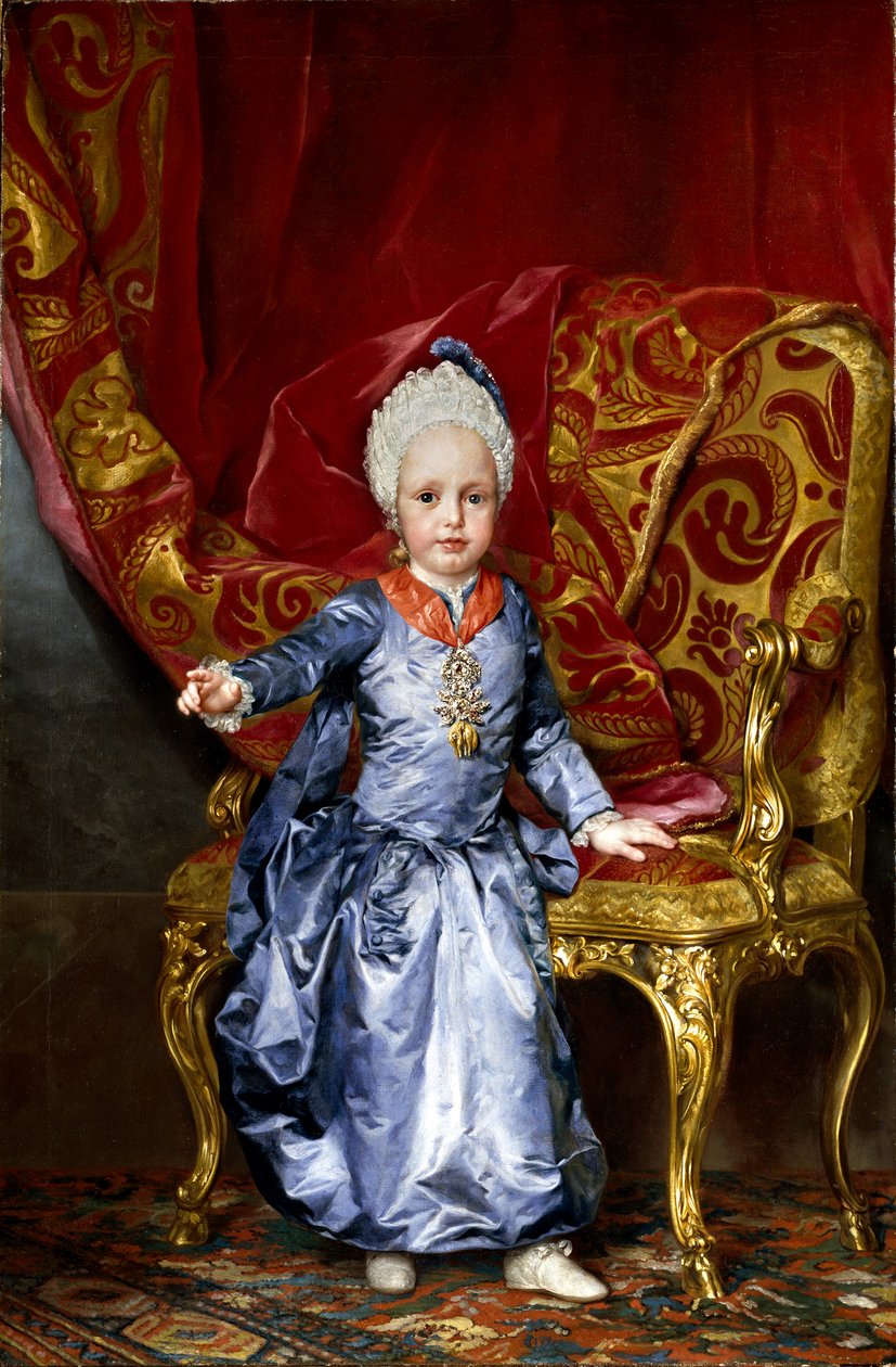 Archiduque Francisco José Carlos de Anton Raphael Mengs