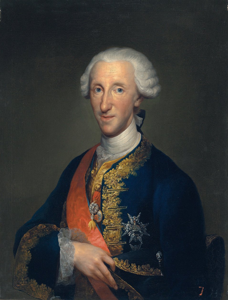 Retrato de Don Luis de Borbón, Infante de España, 1769 de Anton Raphael Mengs