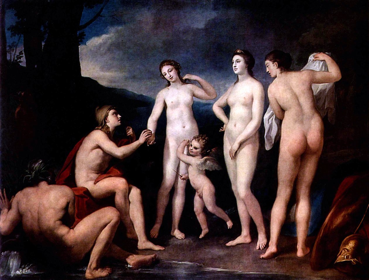 El juicio de Paris de Anton Raphael Mengs