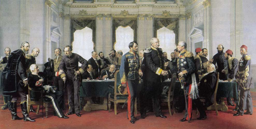 Congreso de Berlín, 13 de julio de 1878 de Anton Alexander von Werner