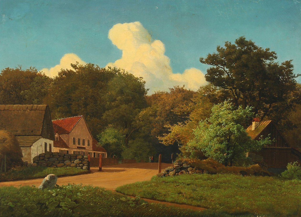 Danés: Lote de Ermelunden en Dyrehaven de Anton Eduard Kieldrup