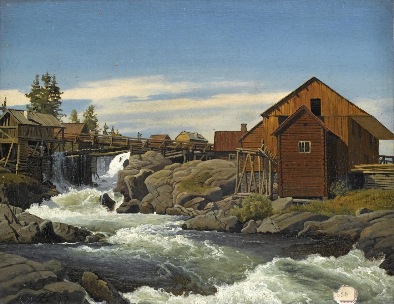 Desde Hønefoss de Anton Eduard Kieldrup