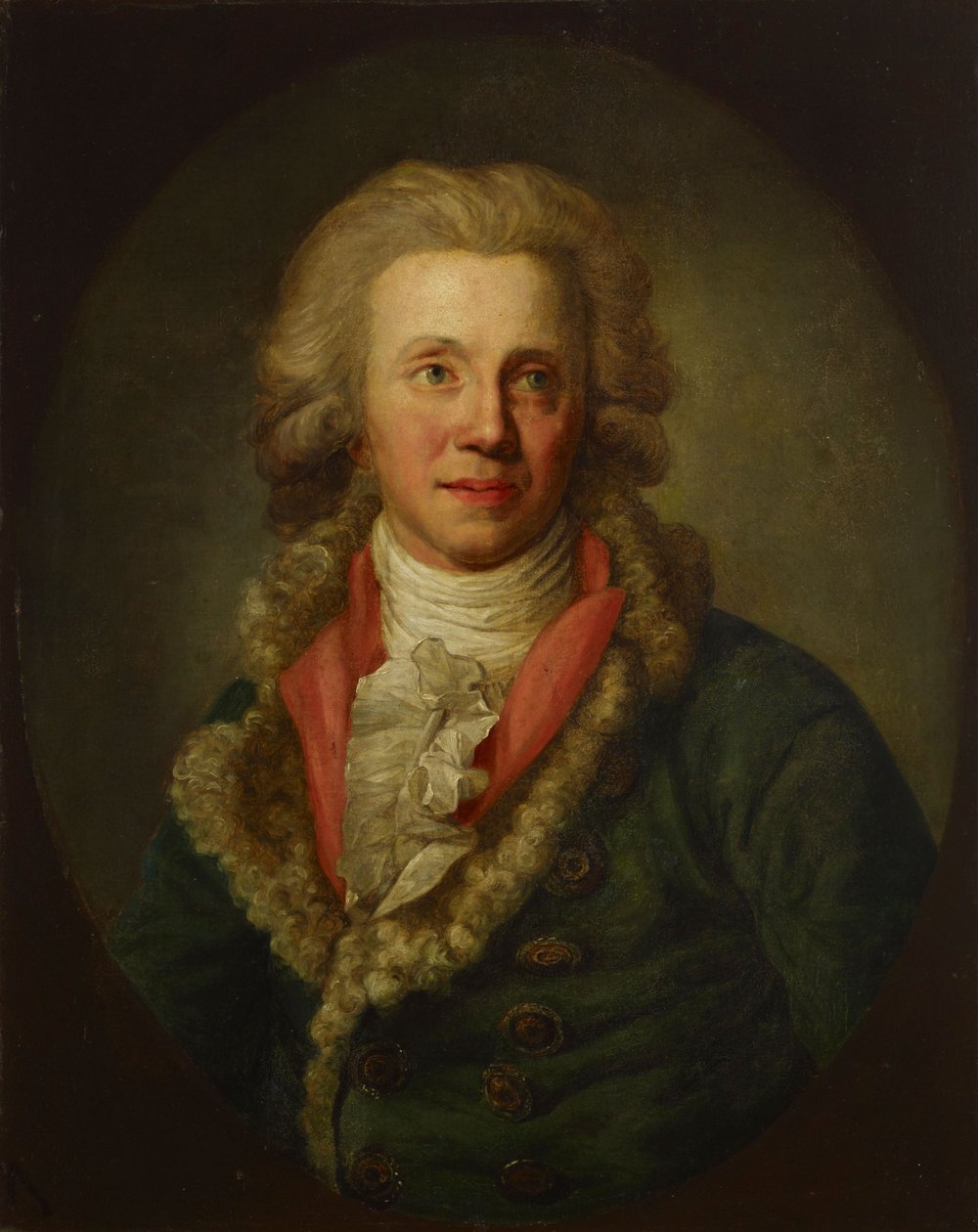 El actor Christian Wilhelm Opitz de Anton Graff