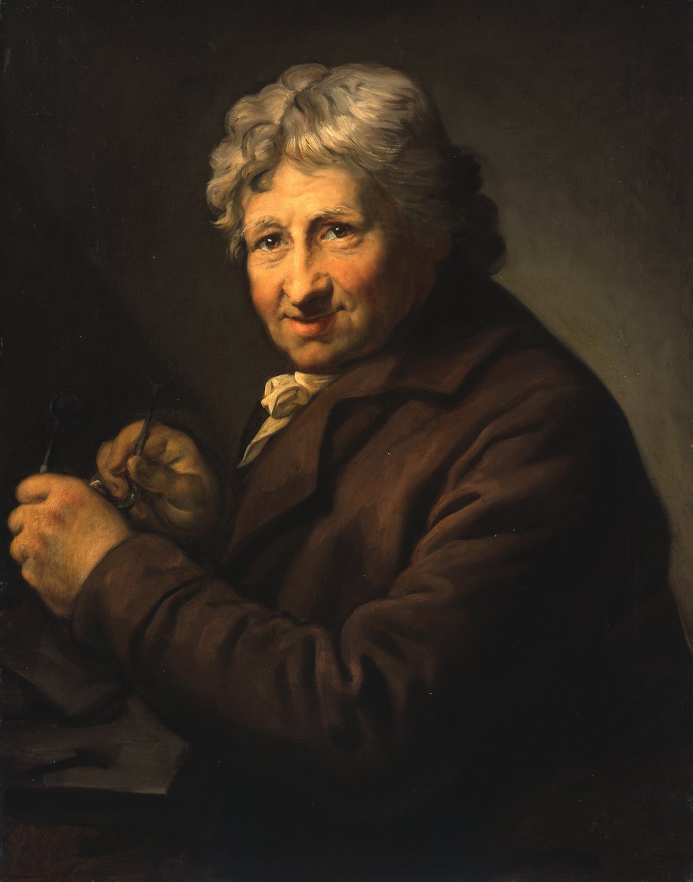 Daniel Nikolaus Chodowiecki (1726-1801). Hacia 1800/1801 de Anton Graff