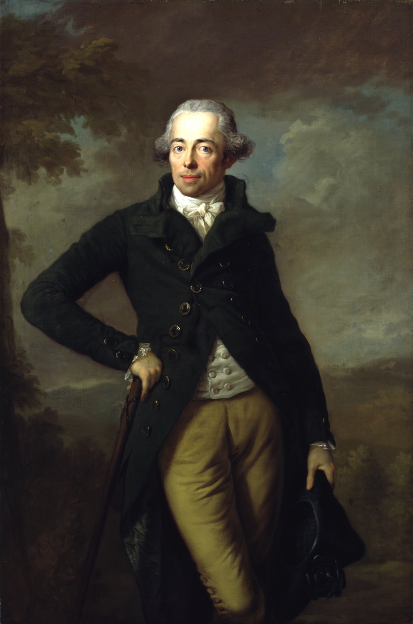 Heinrich XIV de Reuss de Greiz, rama mayor de Anton Graff