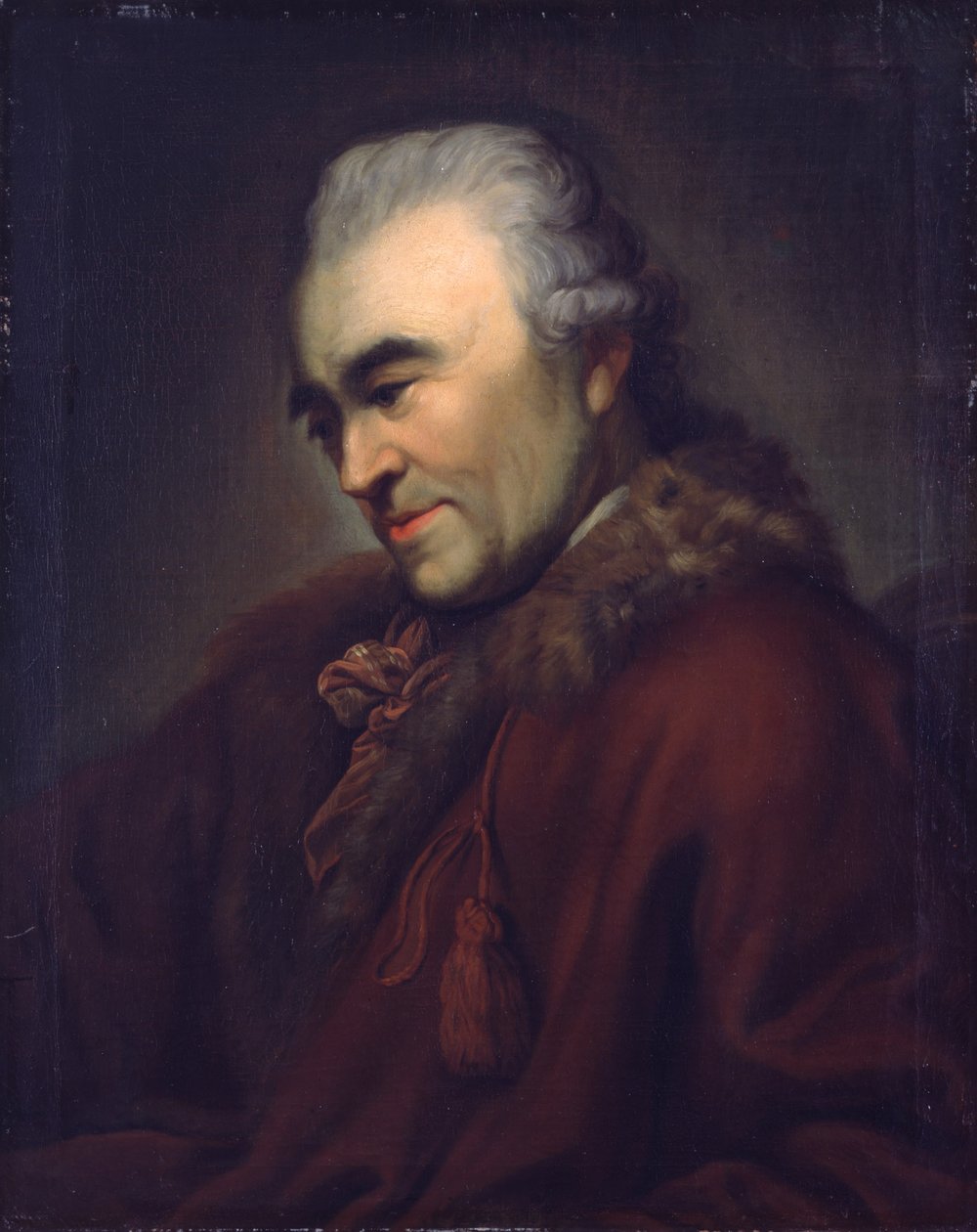 Retrato de Johann Georg Sulzer de Anton Graff